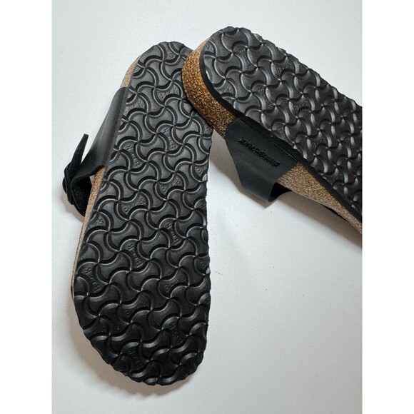 Birkenstock Gizeh Birko-Flor Sandals Black Kids Size US C 12 EU 30 Girls NARROW - Picture 6 of 11
